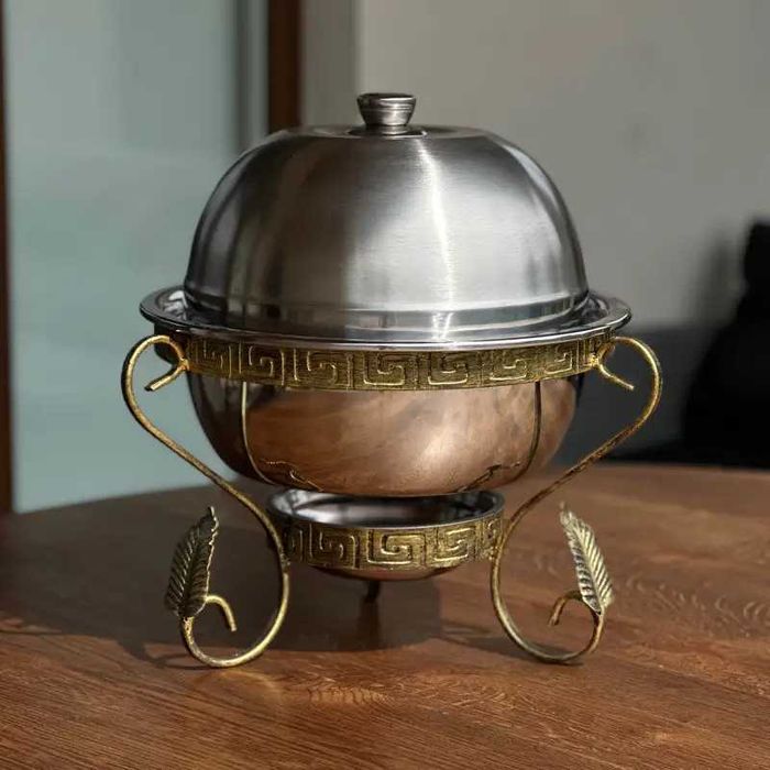 Садж для шашлику SD2 34 см Садж для шашлыка с подогревом для мяса