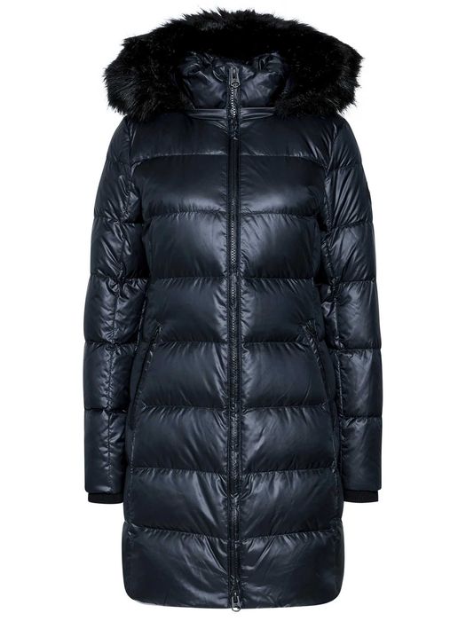 XS Kurtka puchowa Essential Real Down K20K202316 Czarny Regular Fit