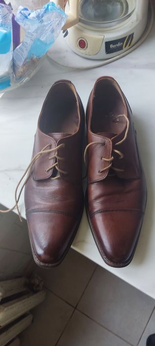Туфли кожаные новые 43-43.5 размер