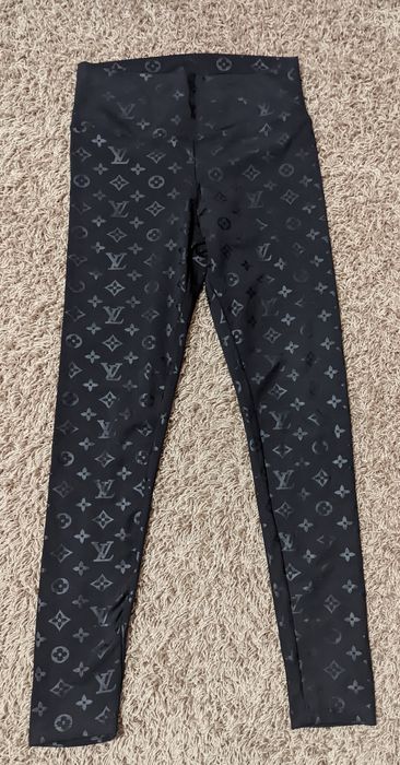 Louis Vuitton legginsy idealny stan wysoki stan S/M
