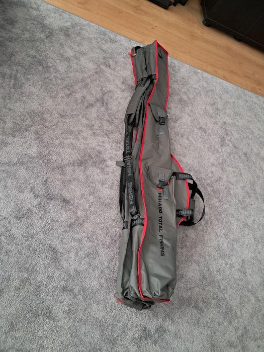 Pokrowiec wędkarski Mik160cm 3 komorowy  plus pokrowiec robinson  .