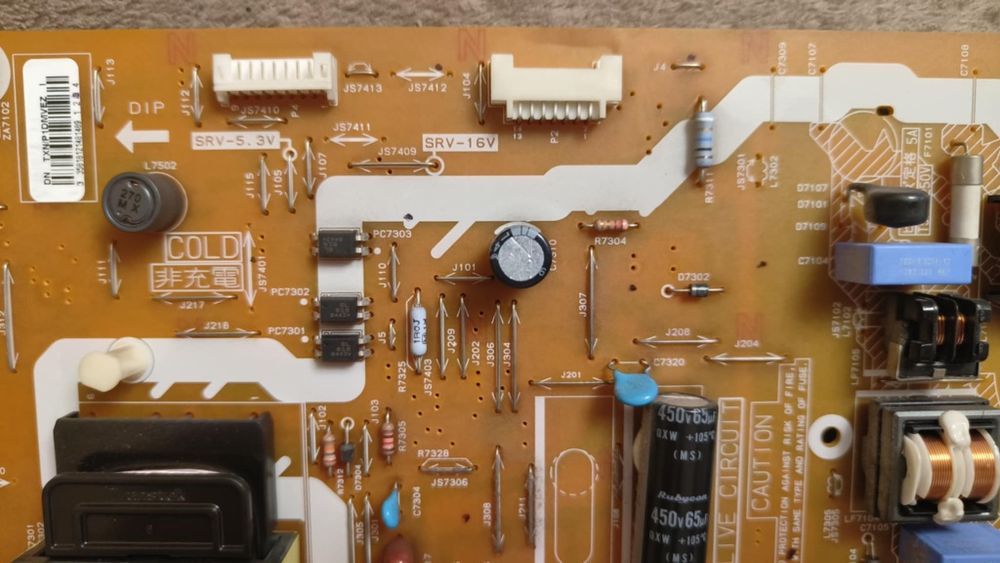 Zasilacz TNPA5916 1 P z tv Panasonic TX-42AS600E Jastrzębie-Zdrój