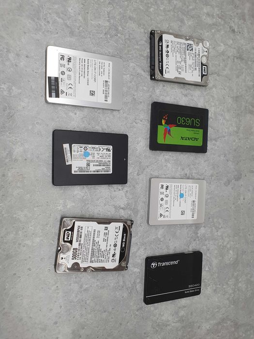 Dyski twarde SSD i HDD