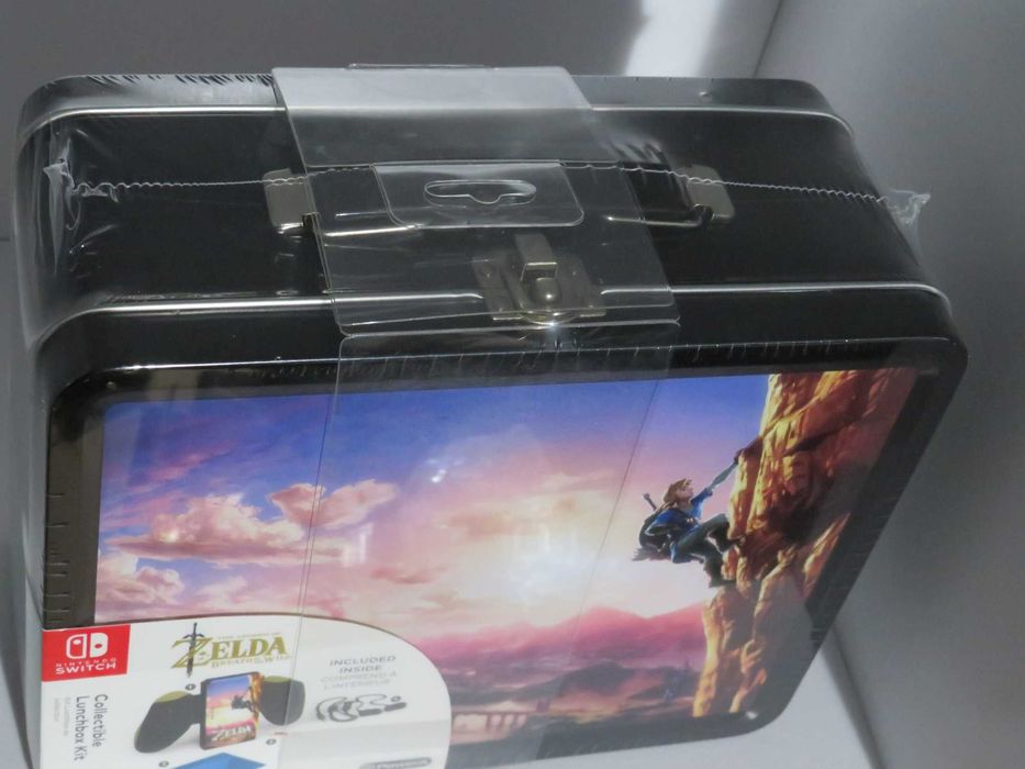 The Legend of Zelda Breath of the Wild Collectible Lunchbox Kit Novo