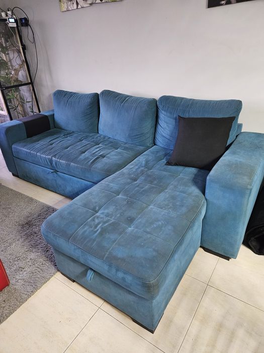 Sofá com chaise Long