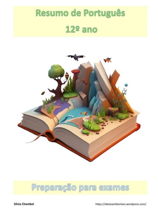 Resumos escolares  para exames nacionais