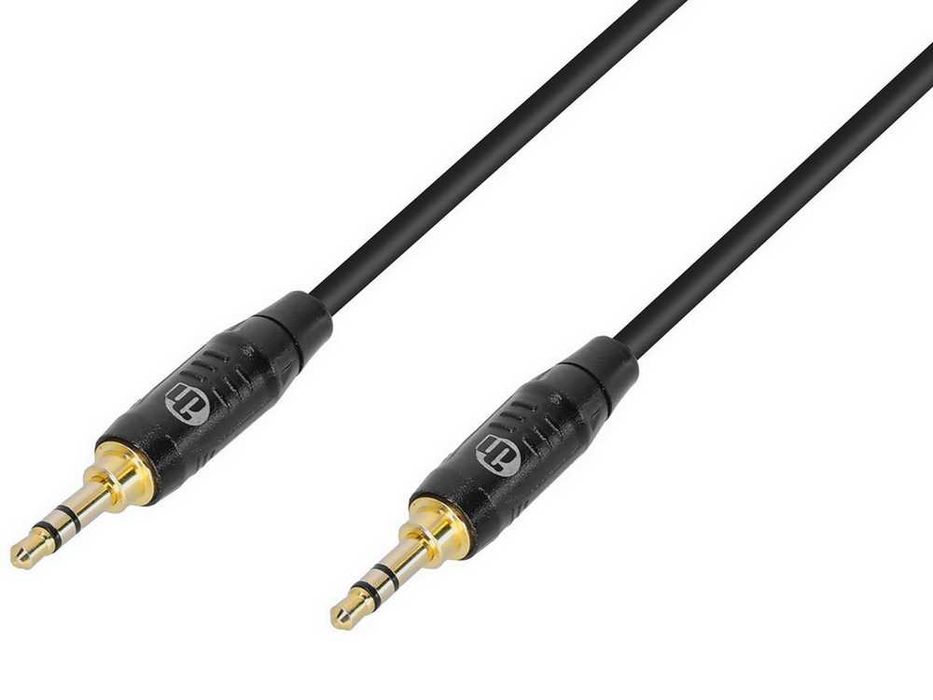 ADAM HALL K4BWW0150 Kabel audio JACK 3,5 - JACK 3,5 1,5m stereo
