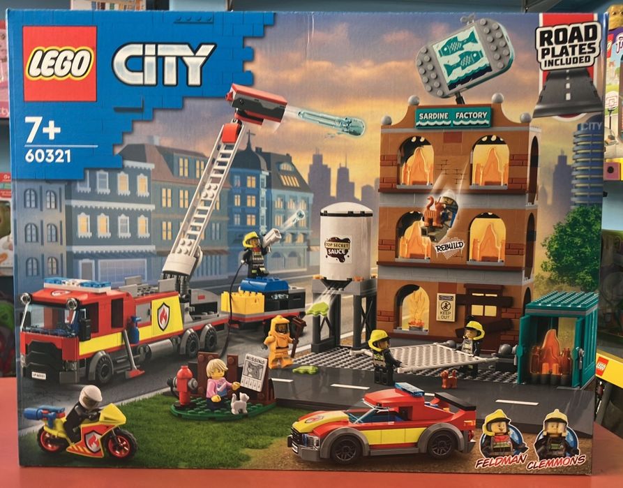 Lego City 60320/ 60329/ 60302/60317/ 60321 -Novos e Selados
