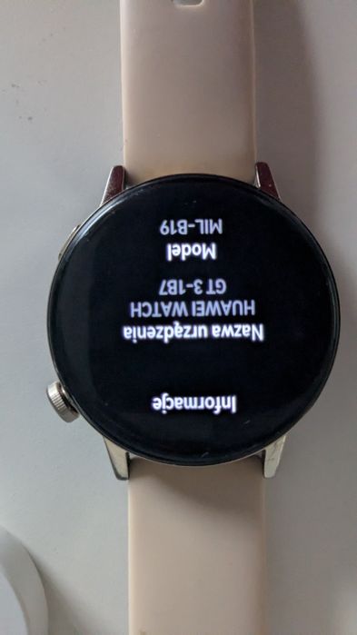 Smartwatch Huawei GT 3 - 1B7 zegarek jak nowy
