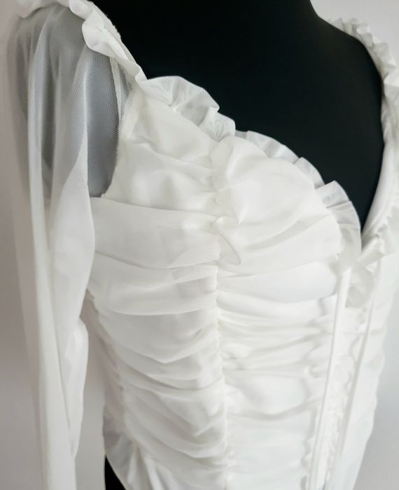 CLUB L body wyszczuplające modeluje sexy bluzka big size 42 xl 44 xxl