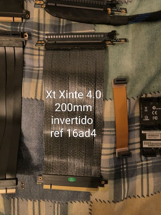 Pack pci-e risers (3.0 e 4.0)