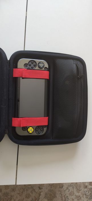 Switch desbloqueada + acessórios + jogos