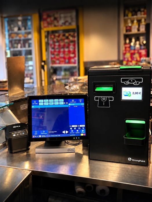 Máquina de Troco Automático CashGuard / Gaveta Inteligente