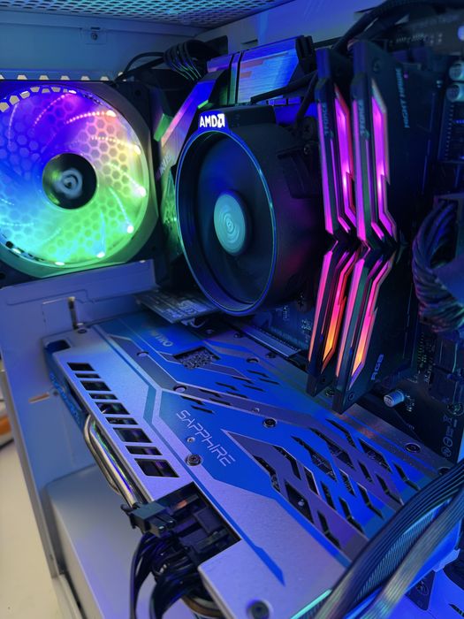 PC Gaming (Ryzen 5 • 24GB Ram • 500GB SSD • RX580 8GB)