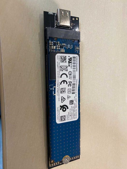 Внешний SSD NVME 512Gb компактный быстрый
