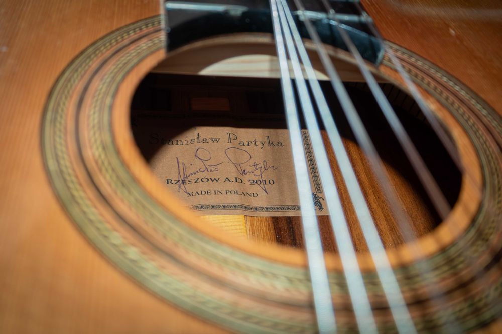 Gitara klasyczna lutnicza Partyka