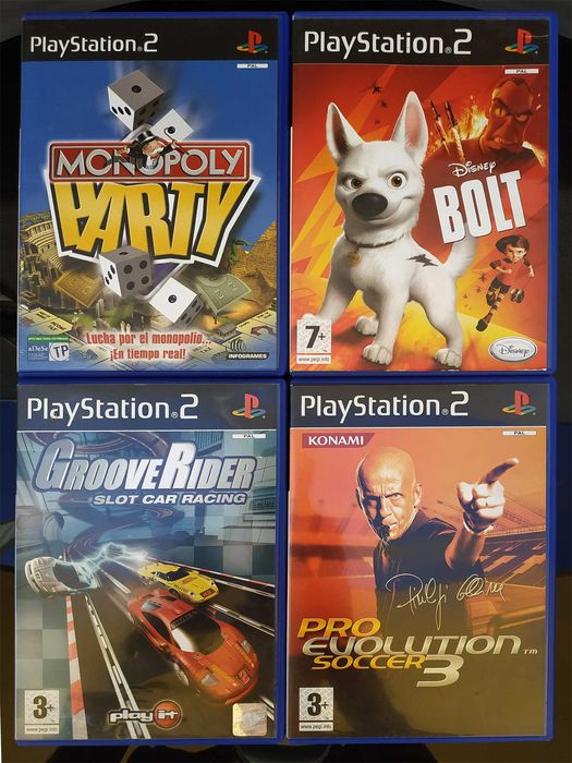 Sony PS2+comandos+acessórios+jogos- Troca aceitável na descrição