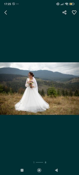 Весільна сукня, в якій ти відчуваєш себе принцесою.