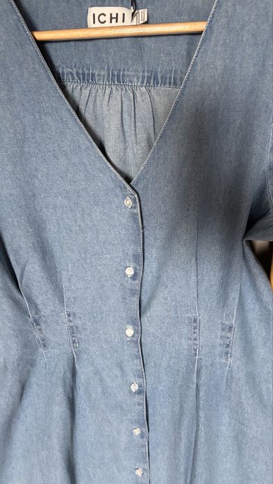 ICHI sukienka jeansowa 100% bawełna NOWA z metką r. 38 | denim