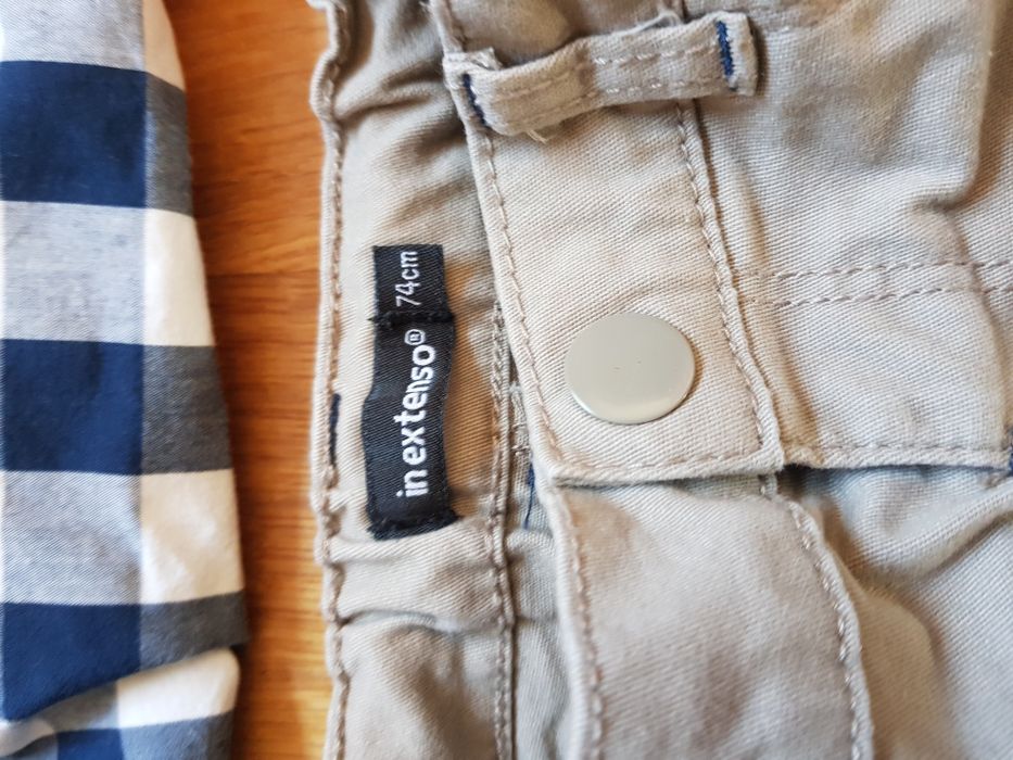 Koszulka i spodnie r.74 cm inextenso