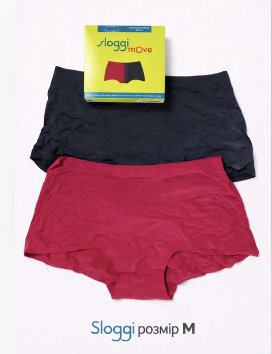 Трусики Sloggi бавовняні та безшовні  різні моделі