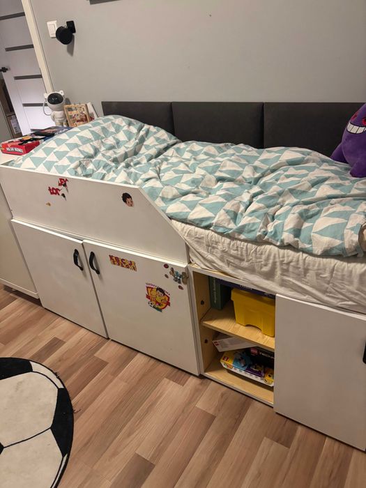 łóżko dziecięce powierzchnia spania 90x200