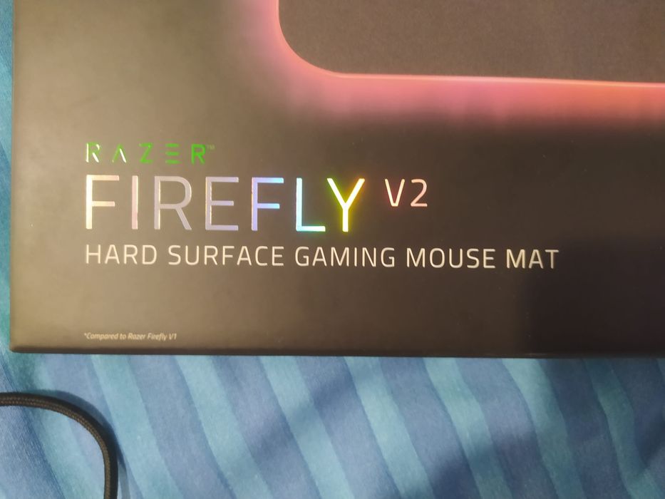 Tapete rato rgb razer firefly v2