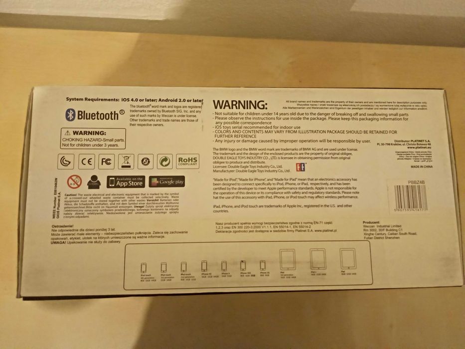 BMW Z4 - carrinho Bluetooth - a estrear