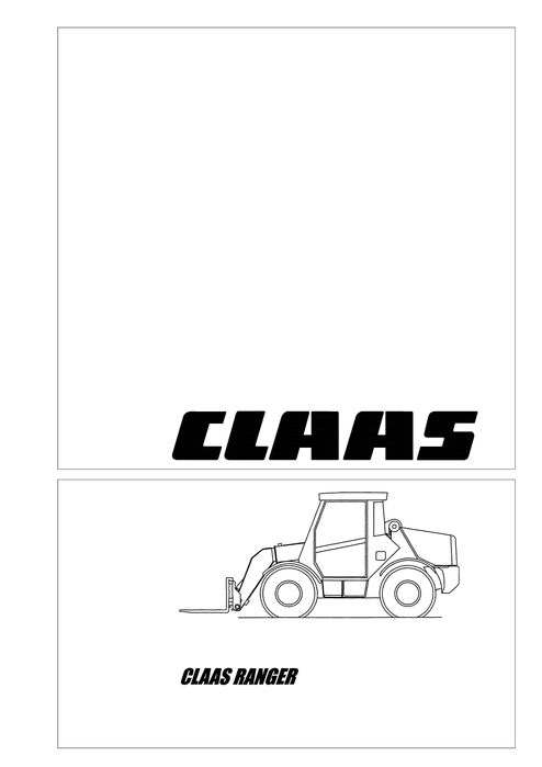 Claas Ranger 907 907T claas ranger 911 911T instrukcja napraw