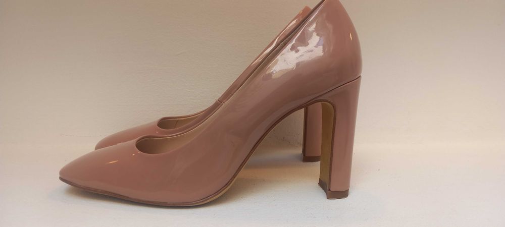 Sapatos Clássicos /Tom Salmão Envernizado - Sara Basic 36