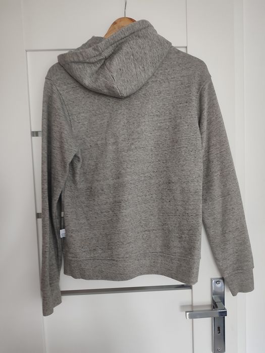 Szara bluza z kapturem Cropp S