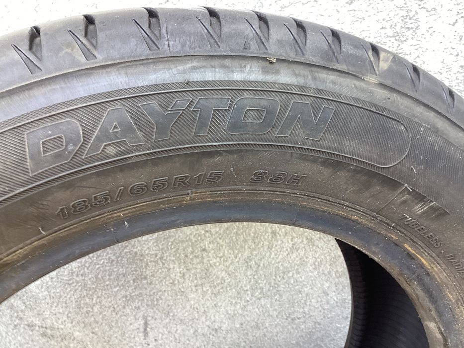 DAYTON 185/65r15  2szt  opony lato letnie bieżnik 5.6mm 2018r