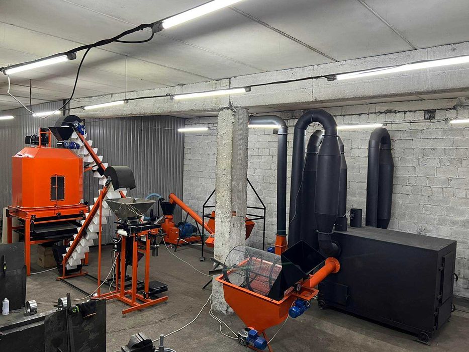 Линия гранулирования ЛГСК 300 c производительностью до 300 кг в час