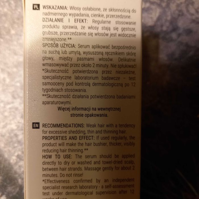 Seboradin forte anti hair loss serum do skóry głowy
