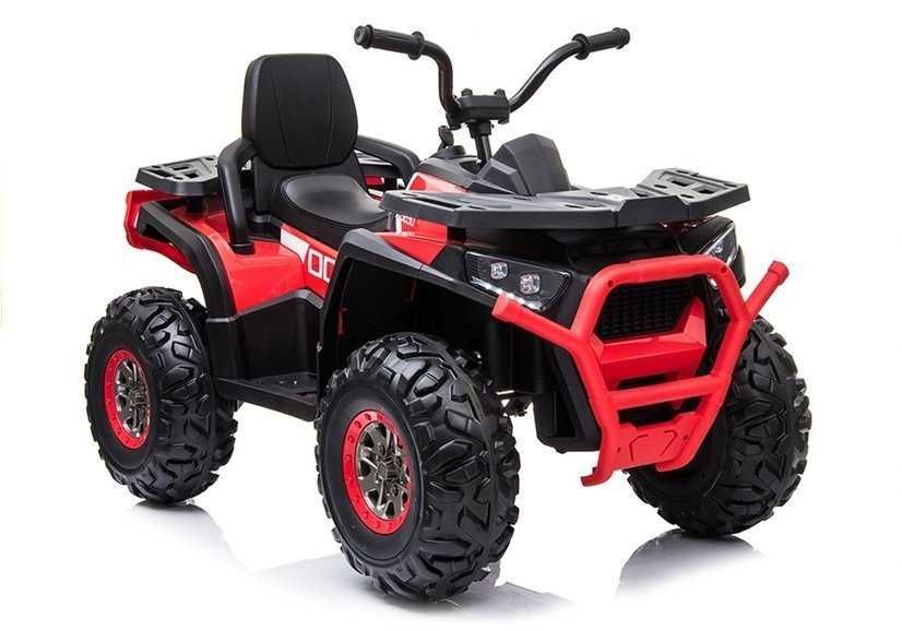 Duży Quad na Akumulator XMX607 4 x 45 Watt 12v 10Ah Czerwony