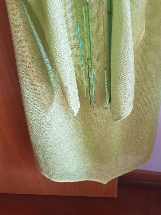 Vestido verao praia la perla, verde agua