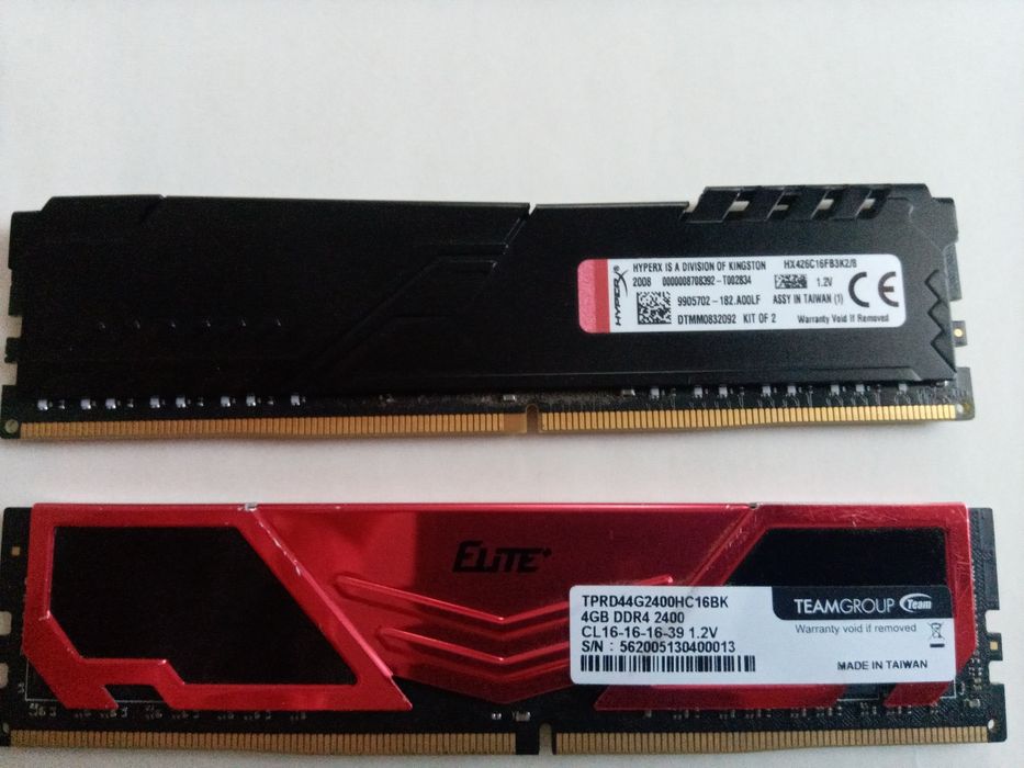 DDR 4 -8gb 2400 MHz