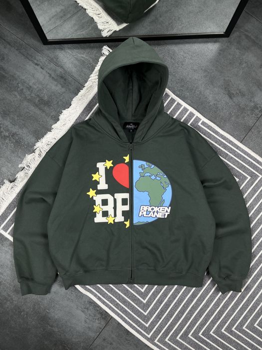 Чоловіча кофта худі Broken Planet