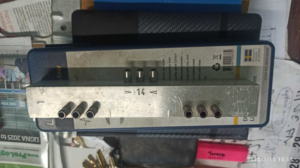 szablon aluminiowy  do wiercenia mebli