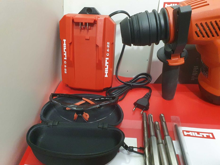 Komplet narzedzi HILTI TE 30-22 NURON młot+wykrywacz BOSCH GMS 120 bti