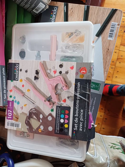 Ручний прес установник кнопок заклепки закльопки Crelando