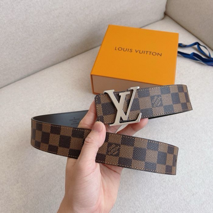 Мужской ремень louis vuitton коричневый чоловічий ремінь луі
