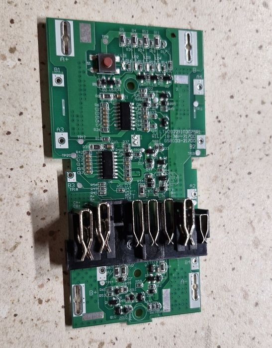 Płytka pcb bms Hitachi Hikoki 36v 18v Multivolt BSL36A18