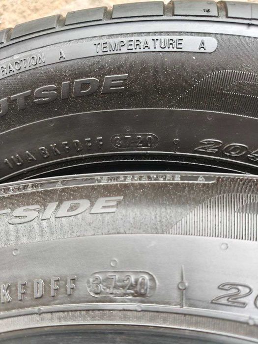 Nexen N`Blue S 205/55r16 made in Korea 2шт, 20год, 5мм, ЛЕТО. Привезены из Германии