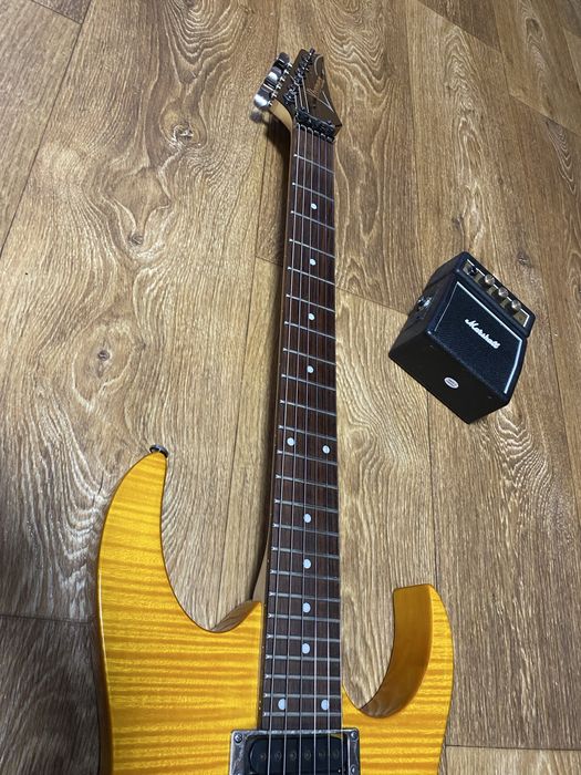 Електрогитара Ibanez RG320 DXFM  2007 Indonesia + Marshall  миникомбо