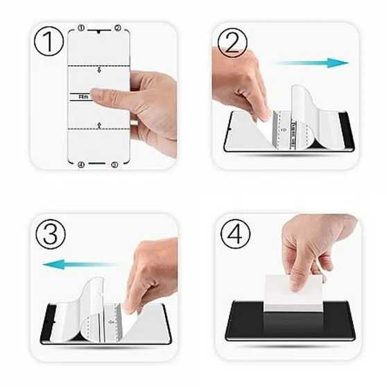 Захисна гідрогелева плівка для моделей Samsung Самсунг