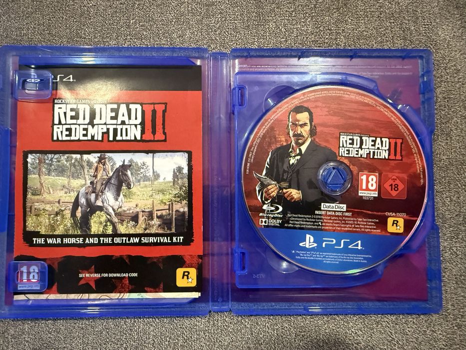 red dead redemption 2 ps4/ps5
