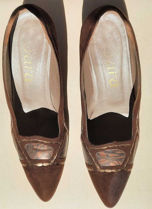 Sapatos Senhora castanhos