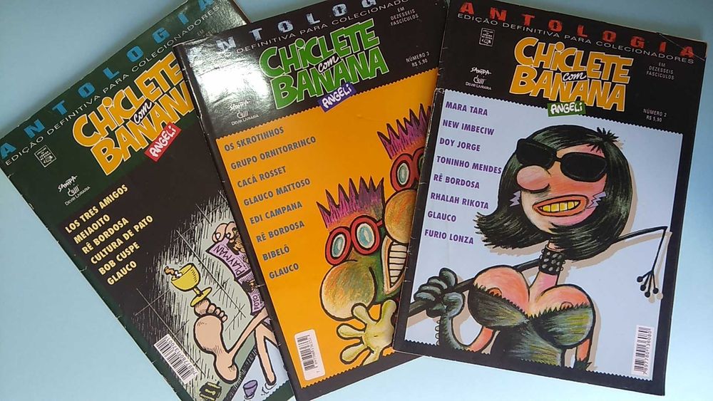 ANTOLOGIA CHICLETE COM BANANA - 3 volumes por ANGELI