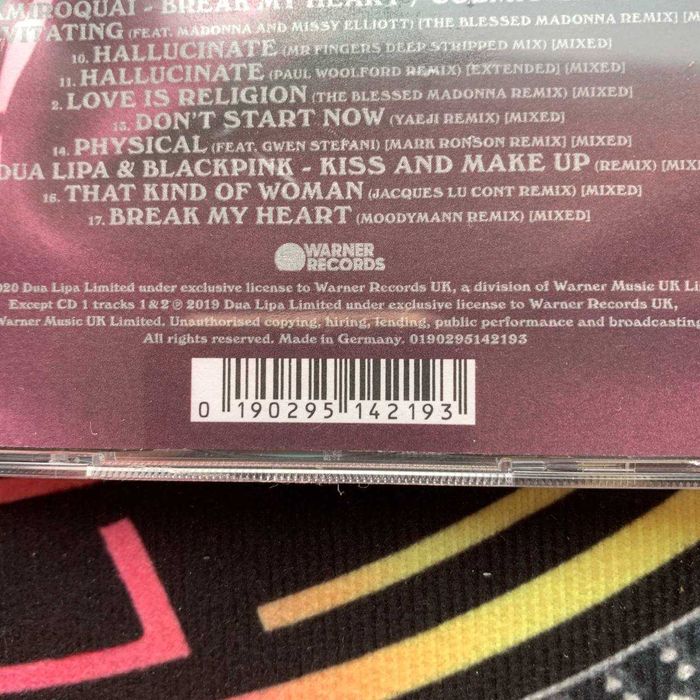 CD Dua Lipa – Future Nostalgia + Club Future Nostalgia Bonus Edition